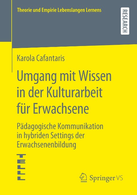 Umgang mit Wissen in der Kulturarbeit für Erwachsene - Karola Cafantaris