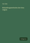 Cover-Bild zum Titel 'Behandlungsmethoden des Genu valgum' von 'Carl Jahn'