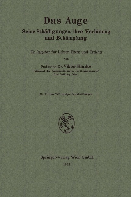 Das Auge - Viktor Hanke