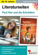 Cover-Bild zum Titel 'Paul Vier und die Schröders - Literaturseiten' von 'Gabriela Rosenwald'