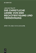 Cover-Bild zum Titel 'Die Geschichte der Lehre' von 'Albrecht Ritschl'