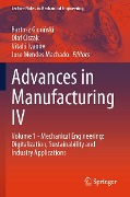 Advances in Manufacturing IV - 