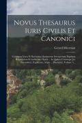 Cover-Bild zum Titel 'Novus Thesaurus Iuris Civilis Et Canonici' von 'Gerard Meerman'