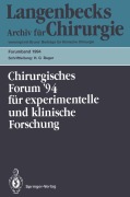 Cover-Bild zum Titel '111. Kongreß der Deutschen Gesellschaft für Chirurgie München, 5.-9. April 1994' von ''