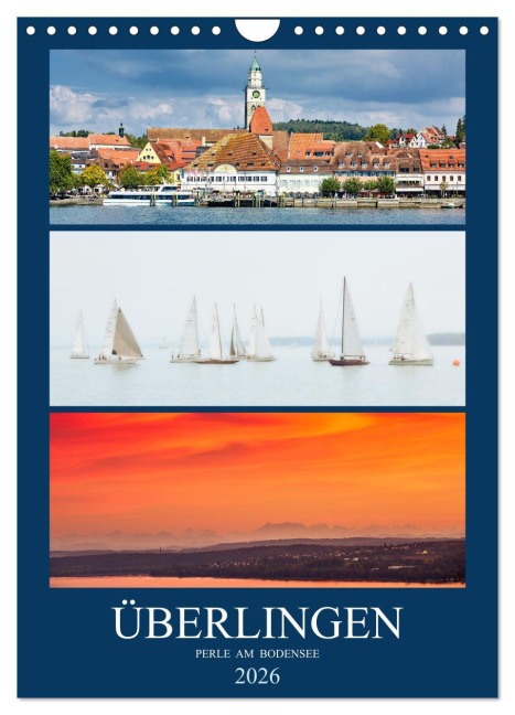 Überlingen Perle am Bodensee (Wandkalender 2026 DIN A4 hoch), CALVENDO Monatskalender - Sven Fuchs
