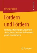 Cover-Bild zum Titel 'Fordern und Fördern' von 'Swantje Hadeler'