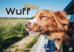 Cover-Bild zum Titel 'Wuff - Unsere Vierbeiner - Der Hundekalender - 2026 - Kalender DIN A3' von ''