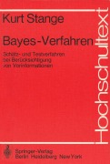 Cover-Bild zum Titel 'Bayes-Verfahren' von 'K. Stange'