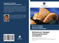 Schwarzes Seeigel (Stomopneustes variolaris) - H. K. S. de Zoysa, B. K. K. K. Jinadasa, E. M. R. K. B. Edirisinghe