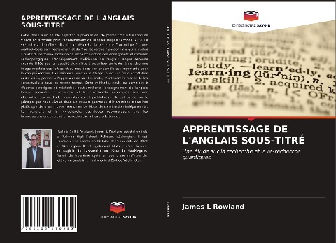APPRENTISSAGE DE L'ANGLAIS SOUS-TITRÉ - James L Rowland