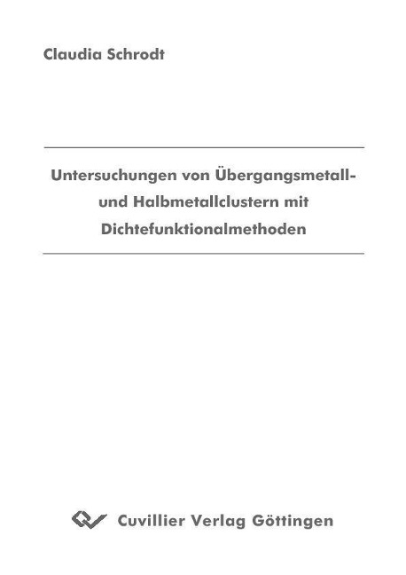 Untesuchungen binärer Metall- und Halbleitercluster mit Dichtefunktionalmethoden - 