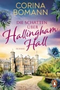 Cover-Bild zum Titel 'Die Schatten über Hallingham Hall' von 'Corina Bomann'