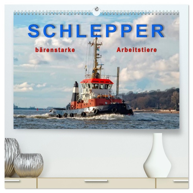 Schlepper - bärenstarke Arbeitstiere (hochwertiger Premium Wandkalender 2026 DIN A2 quer), Kunstdruck in Hochglanz - Peter Roder