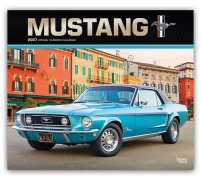 Cover-Bild zum Titel 'Mustang - Ford Mustang 2027 - 16-Monatskalender im Deluxe-Format' von 'Browntrout Publishers'