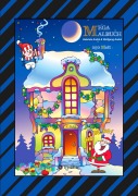 Cover-Bild zum Titel 'X-MAS MEGA MALBUCH - 250 WEIHNACHTLICHE MOTIVE - WEIHNACHTSMANN - TIERE - SCHNEEMANN - CHRISTBAUM - SCHLITTEN' von 'Gabriele André, Wolfgang André'