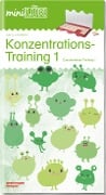 Cover-Bild zum Titel 'miniLÜK Konzentrationstraining 1: für Vor- und Grundschulkinder / concentration training' von ''