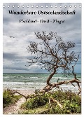 Wunderbare Ostseelandschaft Fischland-Darß-Zingst (Tischkalender 2025 DIN A5 hoch), CALVENDO Monatskalender - Natalja Thomas