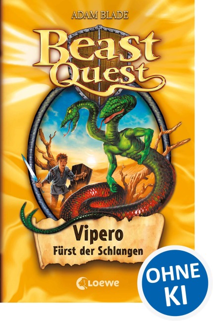 Beast Quest (Band 10) - Vipero, Fürst der Schlangen - Adam Blade