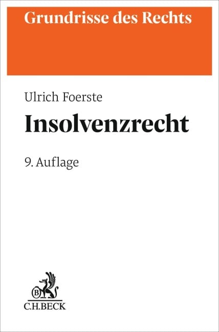 Insolvenzrecht - Ulrich Foerste