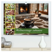 Cover-Bild zum Titel 'Wellnesstage zuhause - 12 anregende KI Ideen für deine persönlichen Spa Tage (hochwertiger Premium Wandkalender 2026 DIN A2 quer), Kunstdruck in Hochglanz' von 'Fred Schimak'