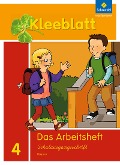 Kleeblatt. Das Sprachbuch 4. Arbeitsheft SAS Schulausgangsschrift. Bayern - 