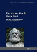 Cover-Bild zum Titel 'The Nation Should Come First' von 'Maciej Górny'