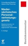 Cover-Bild zum Titel 'Niedersächsisches Personalvertretungsgesetz' von 'Detlef Fricke, Martina Dierßen, Klaus Thommes, Christine Matern, Martin Bender'