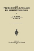 Cover-Bild zum Titel 'Zur Physiologie und Pathologie des Skelettmuskeltonus' von 'E. A. Spiegel'
