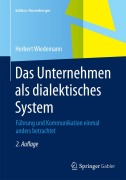 Cover-Bild zum Titel 'Das Unternehmen als dialektisches System' von 'Herbert Wiedemann'