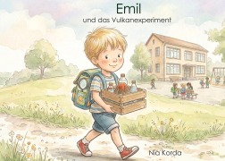 Cover-Bild zum Titel 'Emil und das Vulkanexperiment' von 'Nia Korda'
