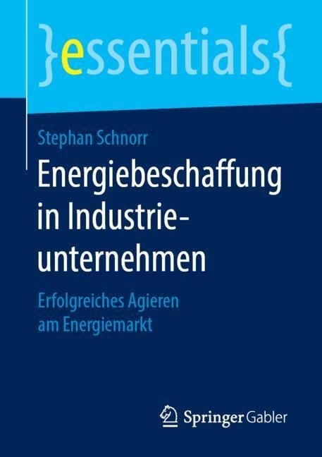 Energiebeschaffung in Industrieunternehmen - Stephan Schnorr