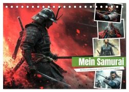 Cover-Bild zum Titel 'Mein Samurai (Tischkalender 2026 DIN A5 quer), CALVENDO Monatskalender' von 'Steffen Gierok-Latniak'