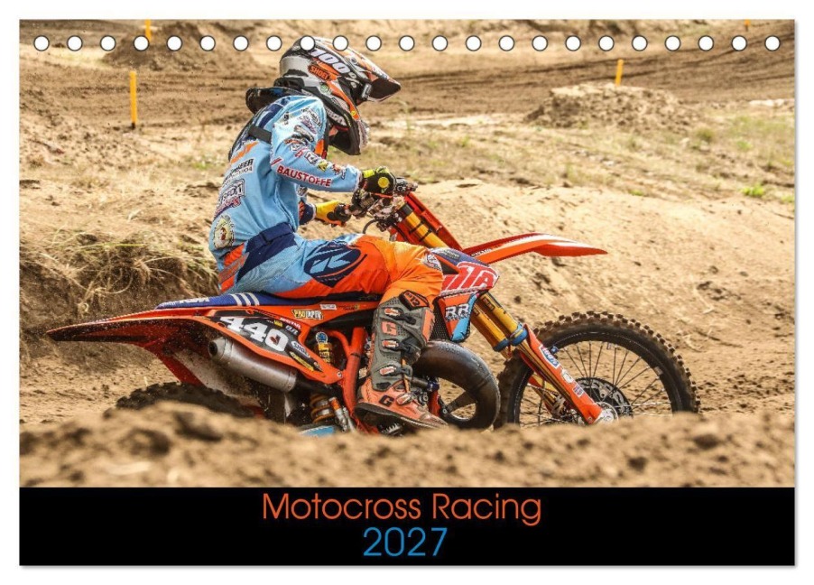 Motocross Racing 2027 (Tischkalender 2027 DIN A5 quer), CALVENDO Monatskalender - Arne Fitkau Fotografie & Design