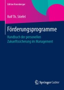 Cover-Bild zum Titel 'Förderungsprogramme' von 'Rolf Th. Stiefel'