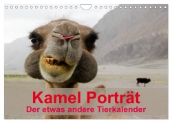 Cover-Bild zum Titel 'Kamel Porträt (Wandkalender 2026 DIN A4 quer), CALVENDO Monatskalender' von 'Sven Gruse'