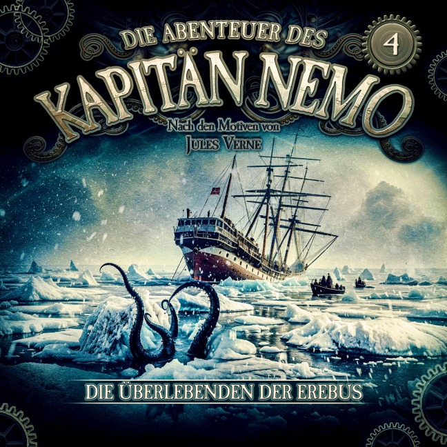 Die Abenteuer des Kapitän Nemo - Folge 4: Die Überlebenden der Erebus - Marc Freund, Jules Verne