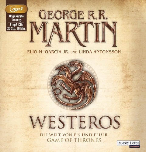 Westeros - George R. R. Martin, Elio M. Garcia, Linda Antonsson