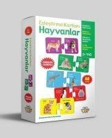 Hayvanlar - Eslestirme Kartlari 2 Yas - Muhammet Cüneyt Özcan