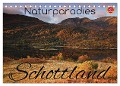 Naturparadies Schottland (Tischkalender 2025 DIN A5 quer), CALVENDO Monatskalender - Martina Cross