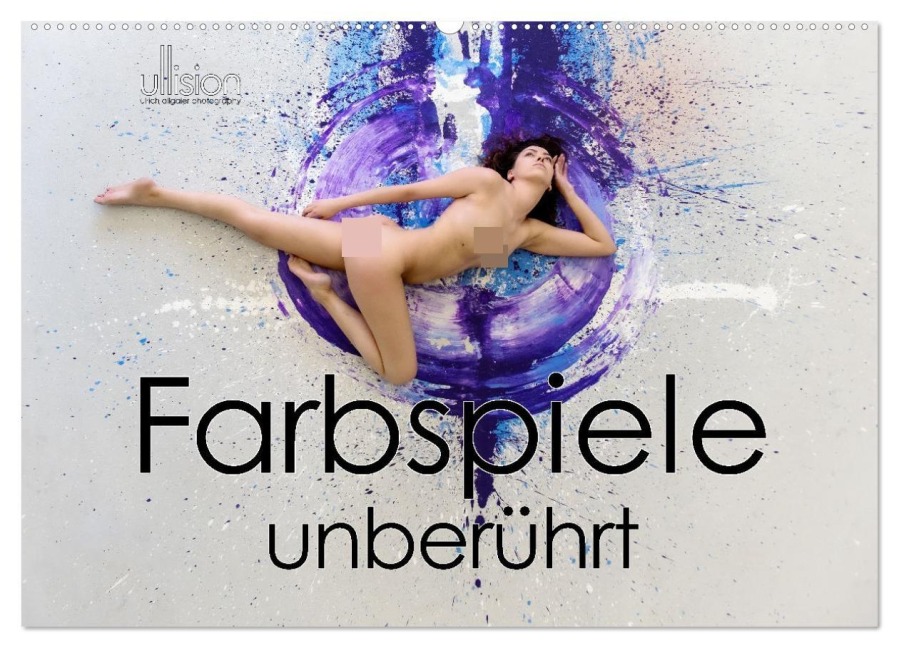 Farbspiele - unberührt (Wandkalender 2026 DIN A2 quer), CALVENDO Monatskalender - Ulrich Allgaier