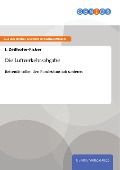 Cover-Bild zum Titel 'Die Luftverkehrsabgabe' von 'I. Zeilhofer-Ficker'