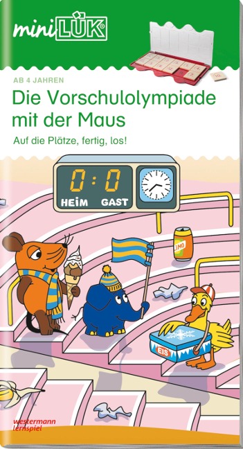 miniLÜK. Kindergarten/Vorschule Die Vorschulolympiade mit der Maus - 