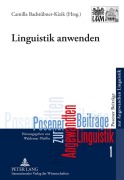 Cover-Bild zum Titel 'Linguistik anwenden' von ''