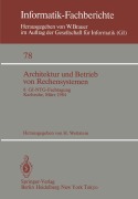 Cover-Bild zum Titel 'Architektur und Betrieb von Rechensystemen' von ''