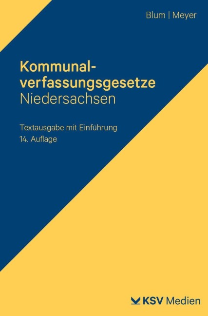 Kommunalverfassungsgesetze Niedersachsen - 