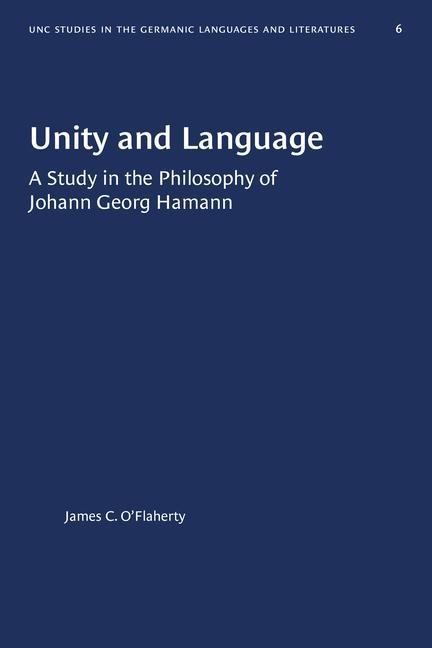 Unity and Language - James C O'Flaherty