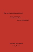 Cover-Bild zum Titel 'Was ist Nationalsozialismus?' von 'Klaus Wilhelm'