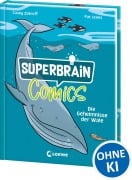 Cover-Bild zum Titel 'Superbrain-Comics - Die Geheimnisse der Wale' von 'Casey Zakroff'