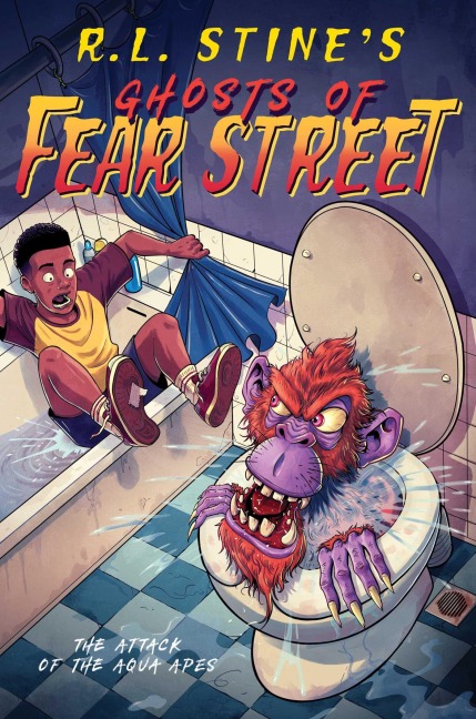 The Attack of the Aqua Apes - R L Stine