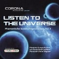 Cover-Bild zum Titel 'Listen to the Universe - Phantastische Gutenachtgeschichten, Vol. 3' von 'Edgar Güttge, Merlin Thomas, Christian Weis, Regina Schleheck, Uwe Sauerbrei'